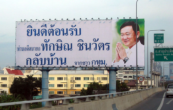 Welcome back Thaksin